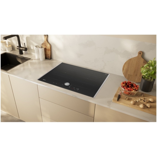 NEFF T67TTX4L0 N90 indukciós főzőlapok Flex Induction és Home Connect funkcióval, 70 cm, fekete