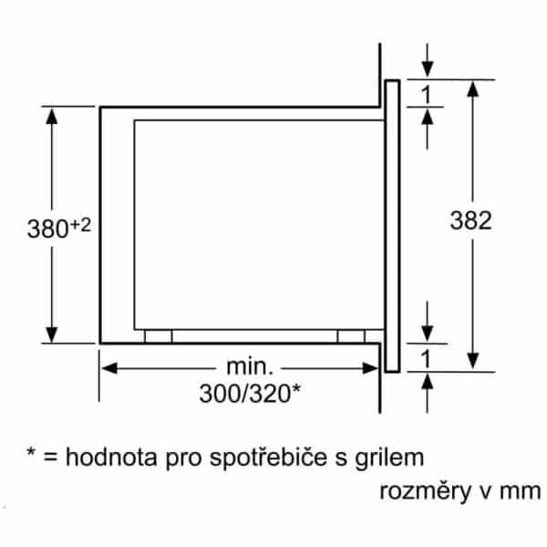 Bosch BFL524MS0 mikrohullámú sütő