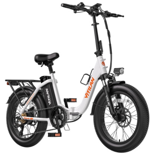 U3 Teljes Rugózású Összecsukható Kövér Gumikerekű Elektromos Kerékpár