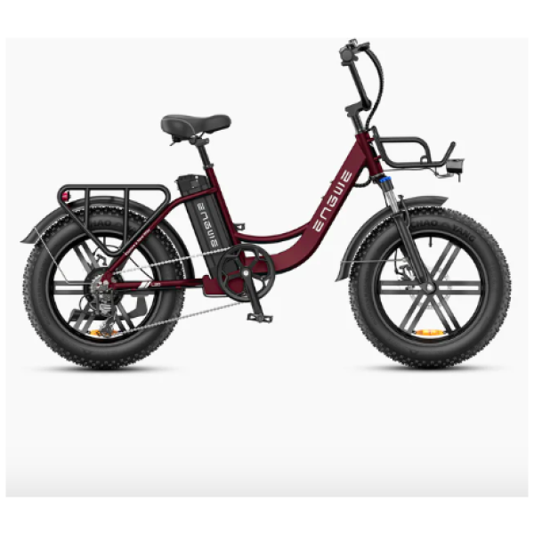 engwe-l20-boost-cervena-zboku Engwe L20 Boost elektromos kerékpár