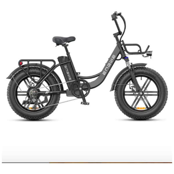 engwe-l20-boost-cierna-zboku Engwe L20 Boost elektromos kerékpár