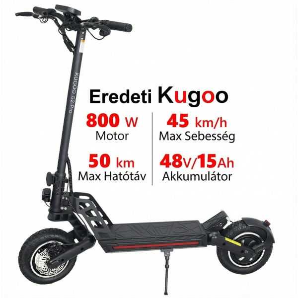 Elektromos roller Kugoo G2 PRO 50km/h 800W