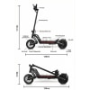 Elektromos roller Kugoo G2 PRO 50km/h 800W