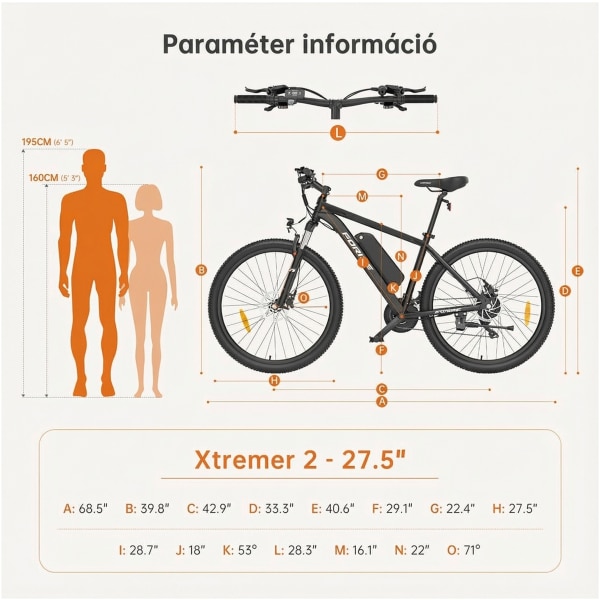 Foride Xtremer 2 elektromos kerékpár