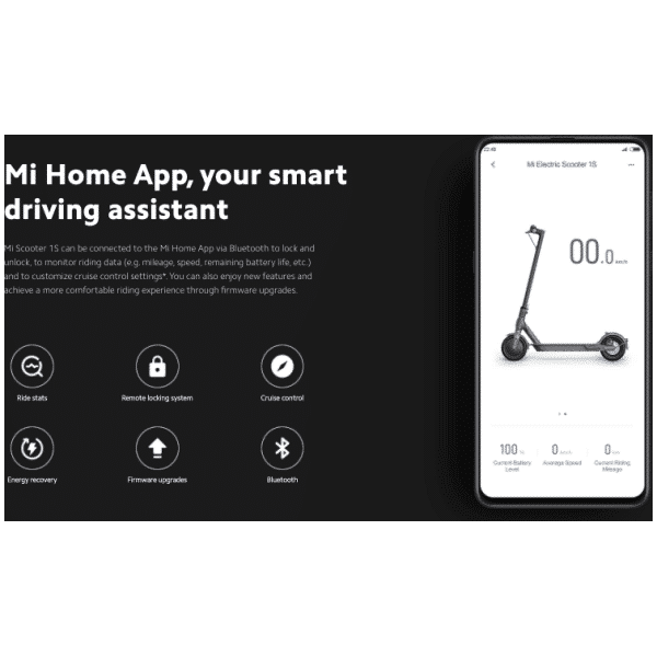 Elektromos robogó Xiaomi Mi 1S-APP