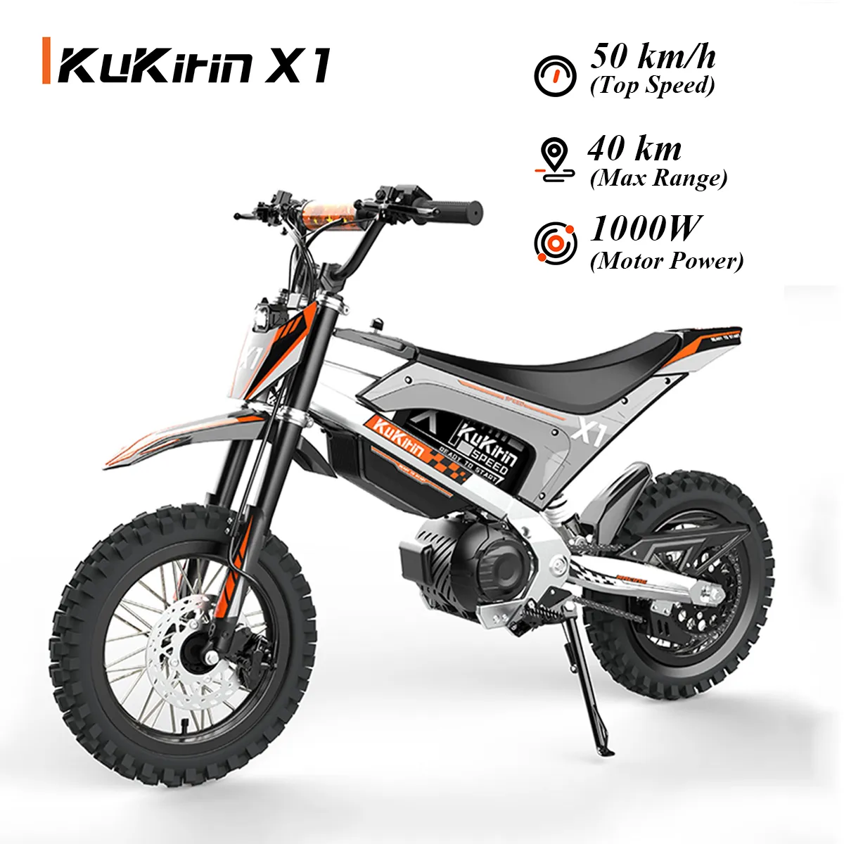 KuKirin X1 elektromos terepmotor – 1